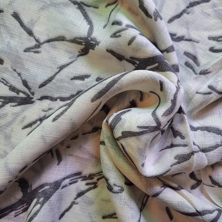 Printed Lawn Stole Acrylic