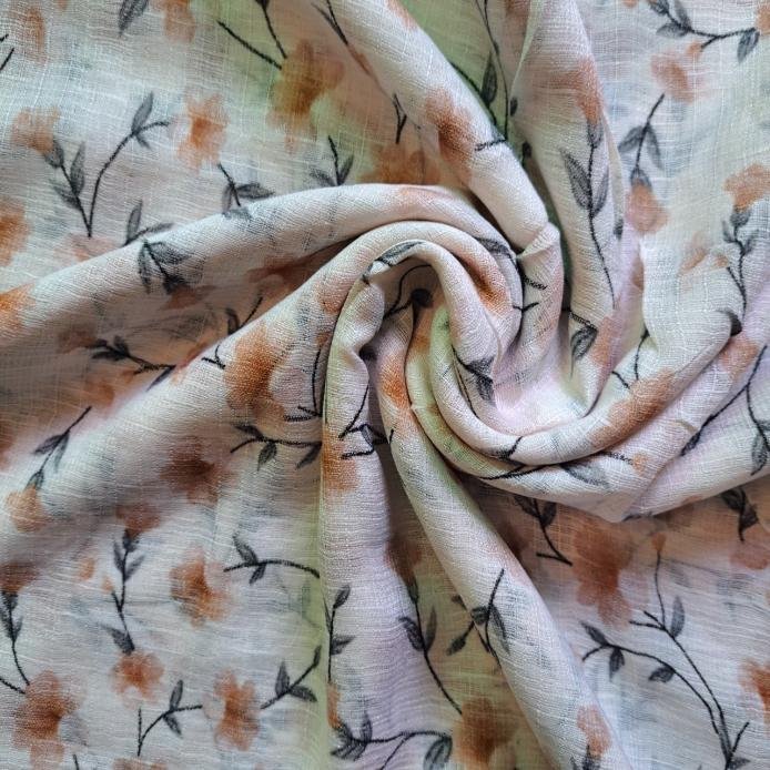 Printed Lawn Stole Blossom