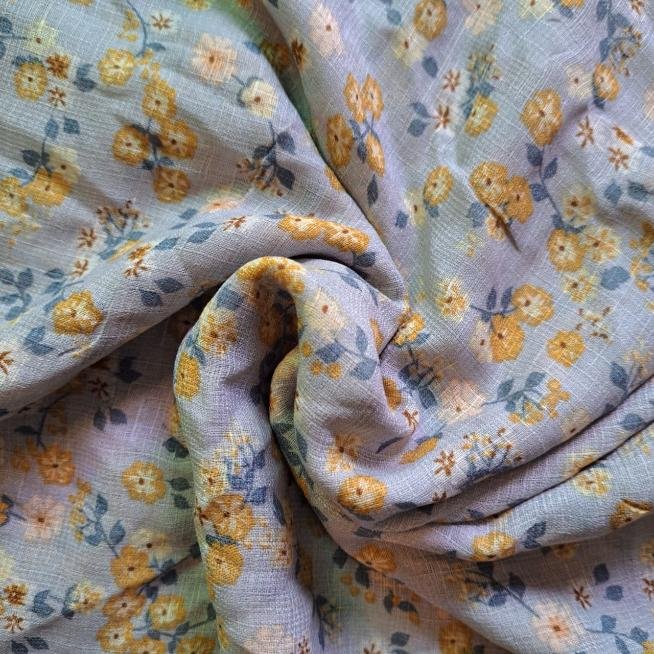 Printed Lawn Stole Floral Elegance