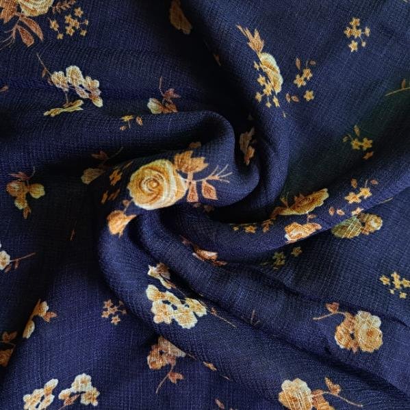 Printed Lawn Stole Meadow