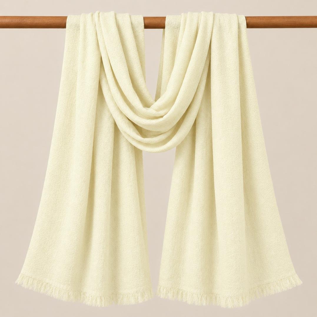 Premium Viscose Stole Beige