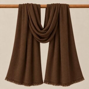 Premium Viscose Stole Brown