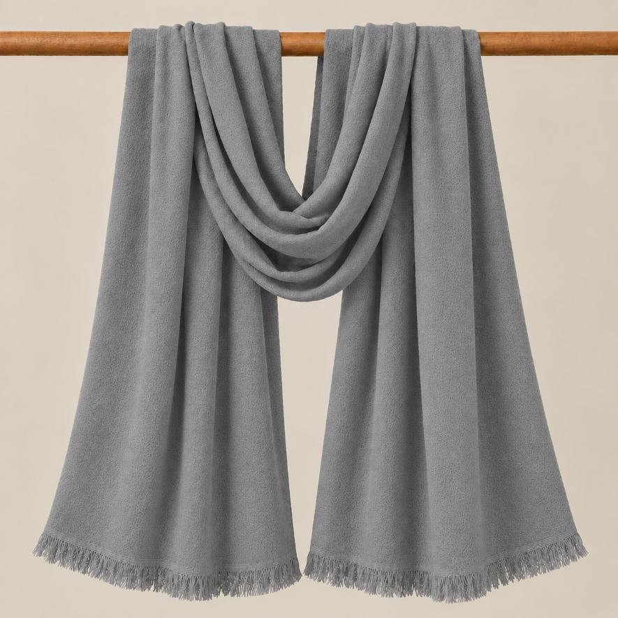 Premium Viscose Stole Grey