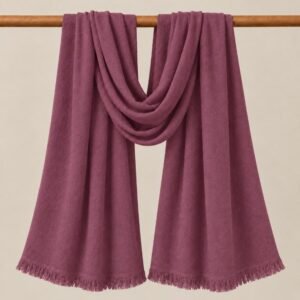 Premium Viscose Stole Mauve