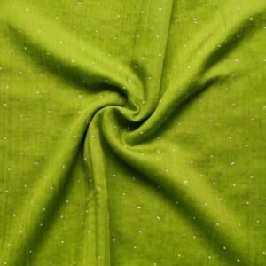 Starry Night Lawn Stole Lime Green