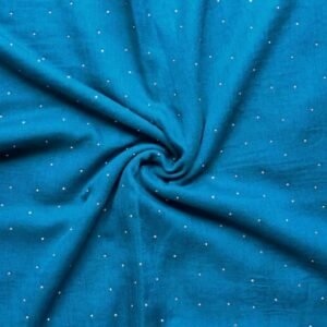 Starry Night Lawn Stole Tomb Blue